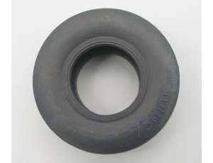 JP Hobby Rubber Wheel Tire Skin - 75mm x 25mm (1 PC) 